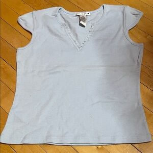 Y2K One Step Up Light Blue Short Sleeve Tee